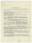Three Stooges Signed Agreement From December 1960 Regarding a Potential TV Series -- Signed by Moe Howard, Larry Fine & Joe DeRita -- 2pp. Measures 8.5'' x 11'' -- Very Good